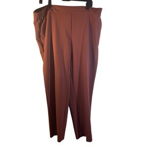 Anne Klein Rust Pants Size 18